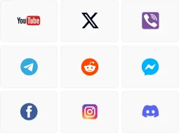 Share on social & video platforms